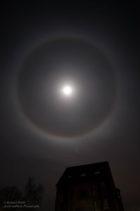 Photograph of Halo Moon