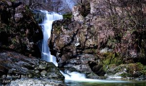 Just one of the hidden waterfalls at Aira Force